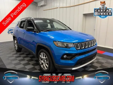 Blue 2025 Jeep Compass Limited for sale in Syracuse, NY