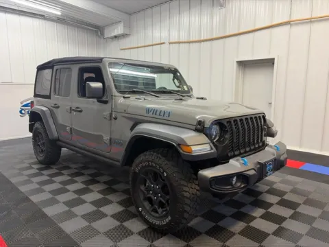 Another view of 2023 Jeep Wrangler Willys 4xe for sale in Syracuse, NY at Candy Cars