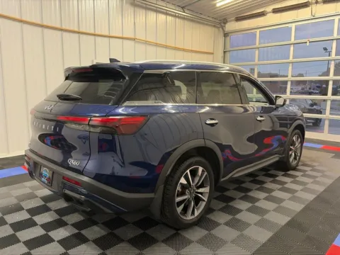 Another view of 2025 INFINITI QX60 LUXE for sale in Syracuse, NY at Candy Cars