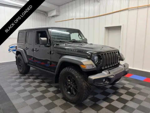 Black 2021 Jeep Wrangler Unlimited Willys for sale in Syracuse, NY