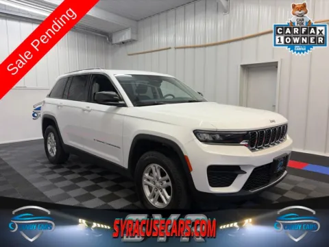 White 2023 Jeep Grand Cherokee Laredo for sale in Syracuse, NY
