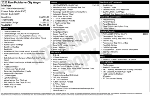 Photos of 2022 Ram ProMaster City for sale in Syracuse, NY at Candy Cars