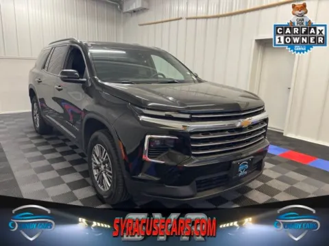 Black 2025 Chevrolet Traverse LT for sale in Syracuse, NY