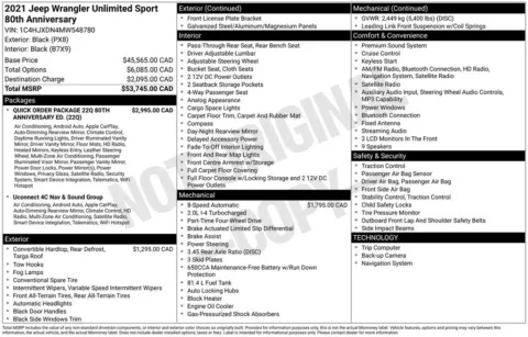 Photos of 2021 Jeep Wrangler for sale in Syracuse, NY at Candy Cars