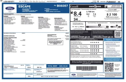 Photos of 2023 Ford Escape Active for sale in Syracuse, NY at Candy Cars