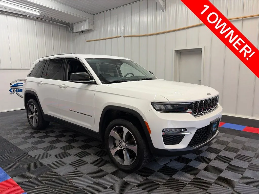 White 2023 Jeep Grand Cherokee Limited for sale in Syracuse, NY