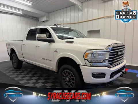 White 2022 Ram 2500 Longhorn for sale in Syracuse, NY