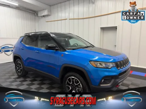 Blue 2025 Jeep Compass Trailhawk for sale in Syracuse, NY