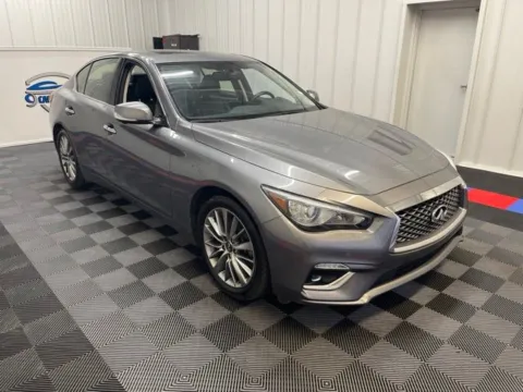 Photos of 2023 INFINITI Q50 LUXE for sale in Syracuse, NY at Candy Cars