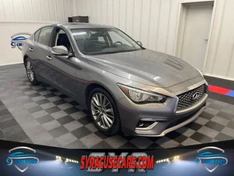 Gray 2023 INFINITI Q50 LUXE for sale in Syracuse, NY