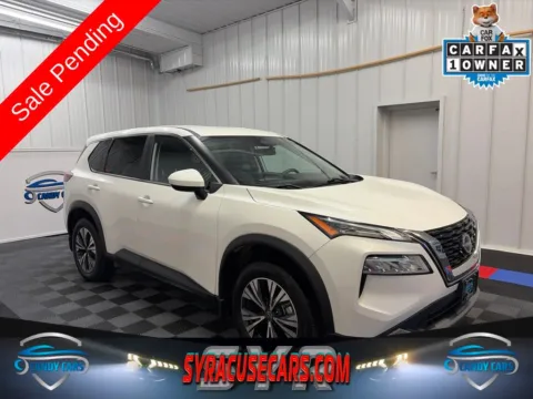 White 2023 Nissan Rogue SV for sale in Syracuse, NY