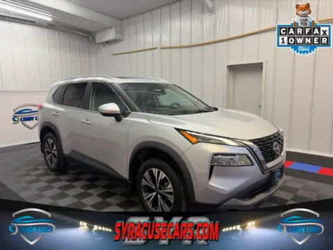 Silver 2023 Nissan Rogue SV for sale in Syracuse, NY