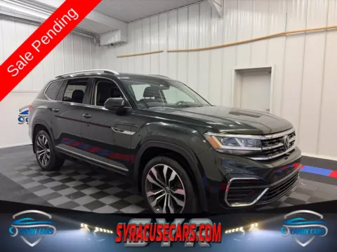 Green 2021 Volkswagen Atlas 3.6L V6 SEL Premium R-Line for sale in Syracuse, NY