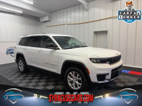 White 2022 Jeep Grand Cherokee L Limited for sale in Syracuse, NY