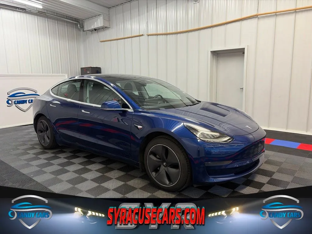 Blue 2020 Tesla Model 3 Standard for sale in Syracuse, NY