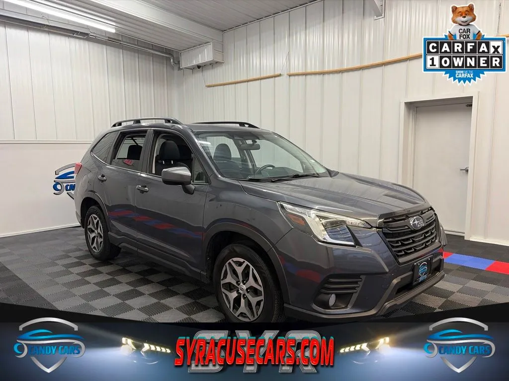 Gray 2022 Subaru Forester Premium for sale in Syracuse, NY
