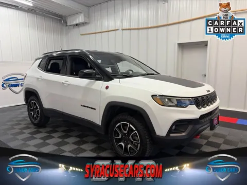White 2026 Jeep Compass Trailhawk for sale in Syracuse, NY