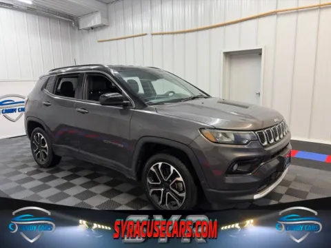 Black 2024 Jeep Compass Limited for sale in Syracuse, NY