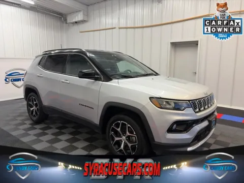 Silver 2024 Jeep Compass Limited for sale in Syracuse, NY