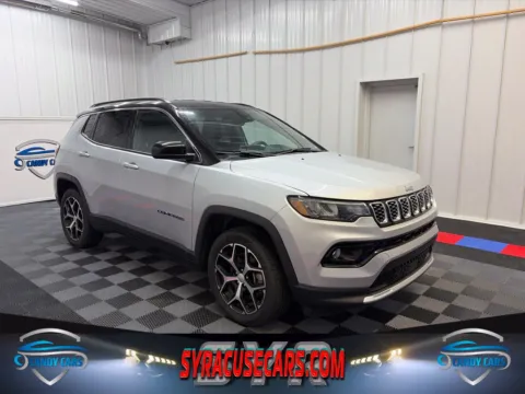 Silver 2024 Jeep Compass Limited for sale in Syracuse, NY