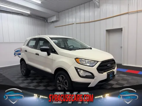 White 2021 Ford EcoSport S for sale in Syracuse, NY