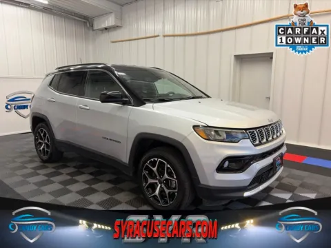 Silver 2025 Jeep Compass Limited for sale in Syracuse, NY
