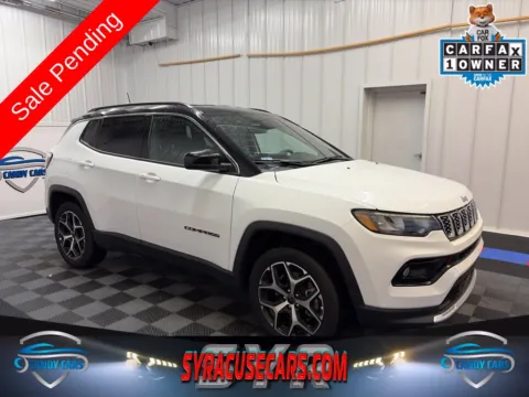 White 2025 Jeep Compass Limited for sale in Syracuse, NY