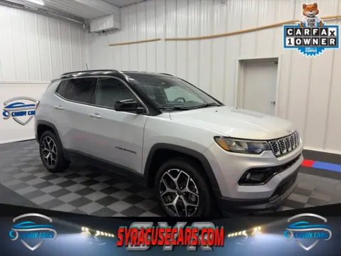 Silver 2025 Jeep Compass Limited for sale in Syracuse, NY