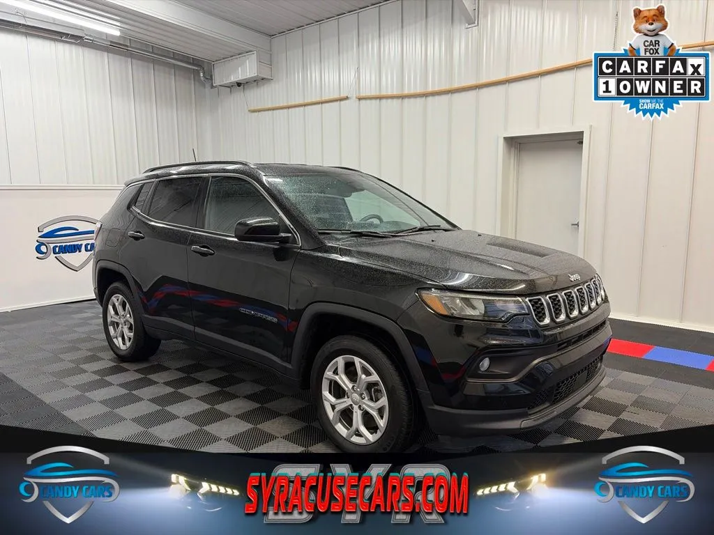 Black 2024 Jeep Compass Latitude for sale in Syracuse, NY