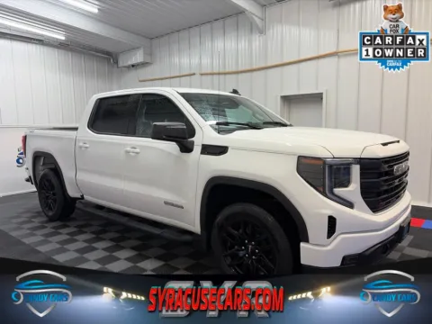 White 2024 GMC Sierra 1500 Elevation for sale in Syracuse, NY