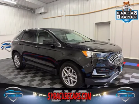 Black 2024 Ford Edge SEL for sale in Syracuse, NY