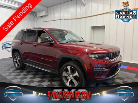 Red 2023 Jeep Grand Cherokee Limited for sale in Syracuse, NY