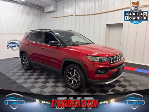 Red 2025 Jeep Compass Limited for sale in Syracuse, NY