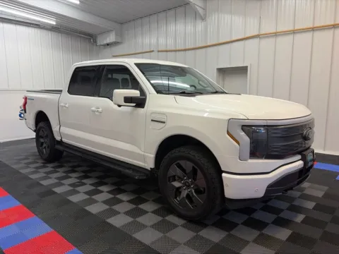 Another view of 2022 Ford F-150 Lightning Lariat for sale in Syracuse, NY at Candy Cars