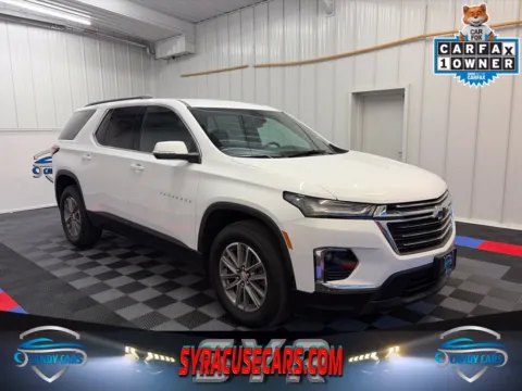 White 2023 Chevrolet Traverse LT for sale in Syracuse, NY