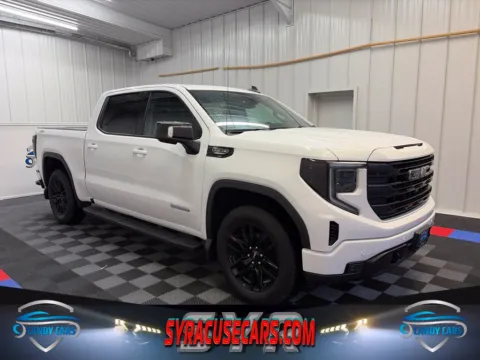 White 2024 GMC Sierra 1500 Elevation for sale in Syracuse, NY