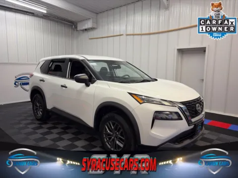 White 2022 Nissan Rogue S for sale in Syracuse, NY