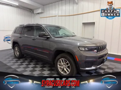 Gray 2023 Jeep Grand Cherokee L Laredo for sale in Syracuse, NY