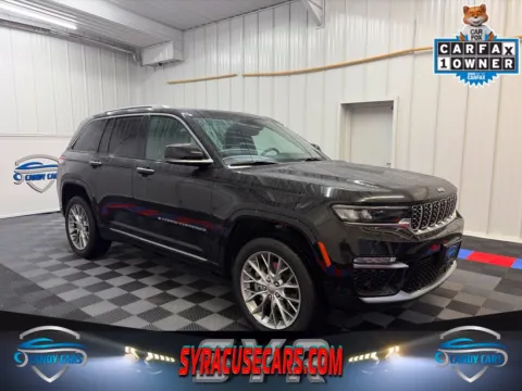 Black 2023 Jeep Grand Cherokee Summit 4xe for sale in Syracuse, NY
