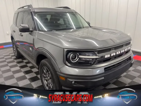 Gray 2022 Ford Bronco Sport Big Bend for sale in Syracuse, NY