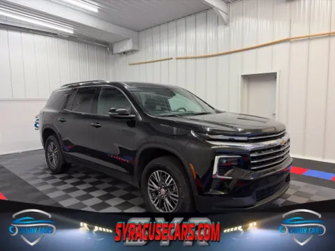 Black 2025 Chevrolet Traverse LT for sale in Syracuse, NY