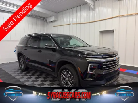 Black 2025 Chevrolet Traverse LT for sale in Syracuse, NY