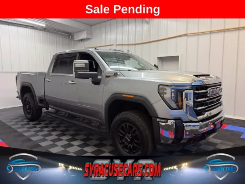 Silver 2024 GMC Sierra 3500 HD SLT for sale in Syracuse, NY