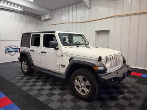 Another view of 2022 Jeep Wrangler Unlimited Sport S for sale in Syracuse, NY at Candy Cars