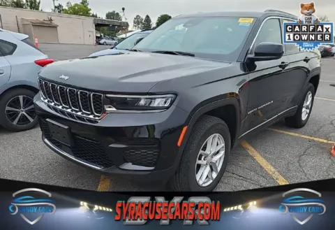 Black 2023 Jeep Grand Cherokee Laredo for sale in Syracuse, NY