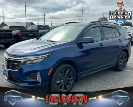 Blue 2023 Chevrolet Equinox RS for sale in Syracuse, NY