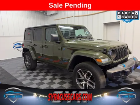 Green 2024 Jeep Wrangler Sport S 4xe for sale in Syracuse, NY