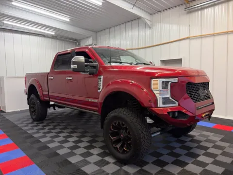 Another view of 2022 Ford F-250SD Platinum for sale in Syracuse, NY at Candy Cars