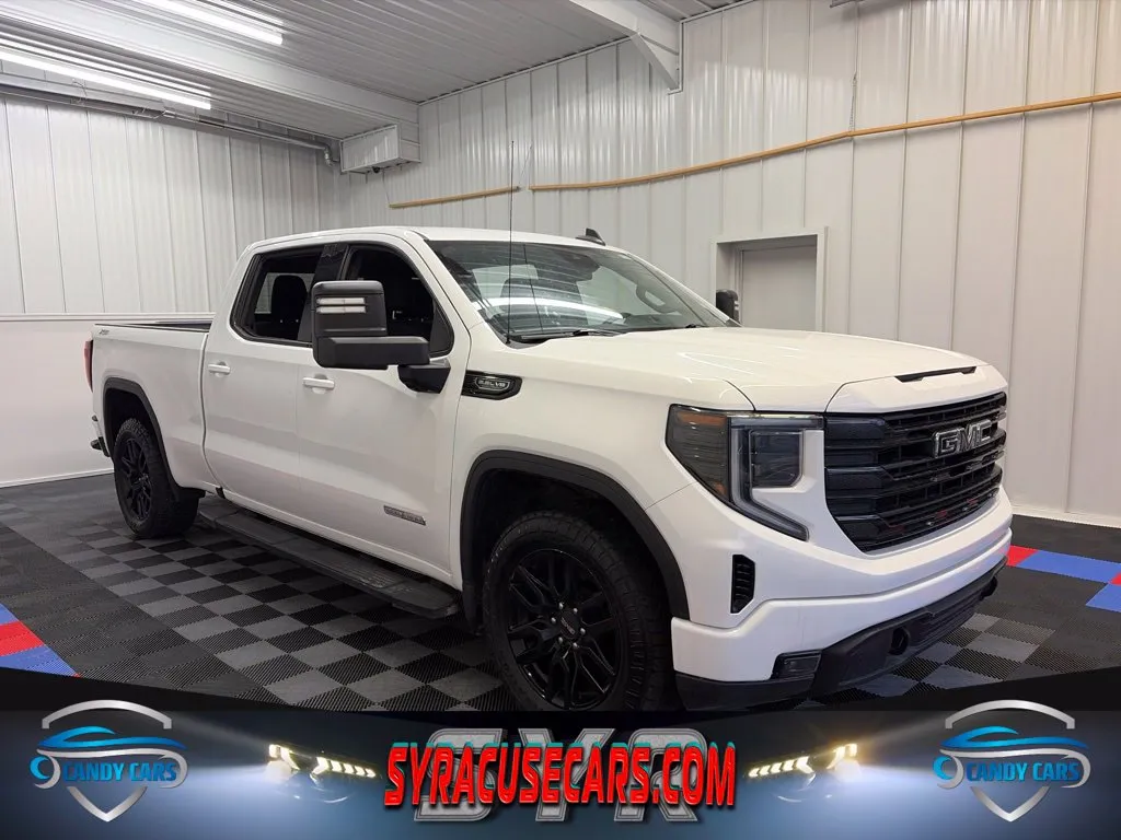 White 2023 GMC Sierra 1500 Elevation for sale in Syracuse, NY