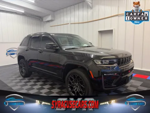 Black 2026 Jeep Grand Cherokee Summit for sale in Syracuse, NY